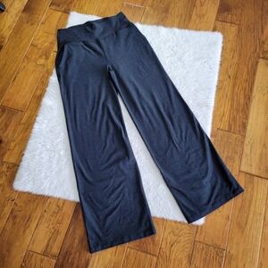 Beyond Yoga Spacedye Wide Leg Oversized Pants Women's Medium Gray